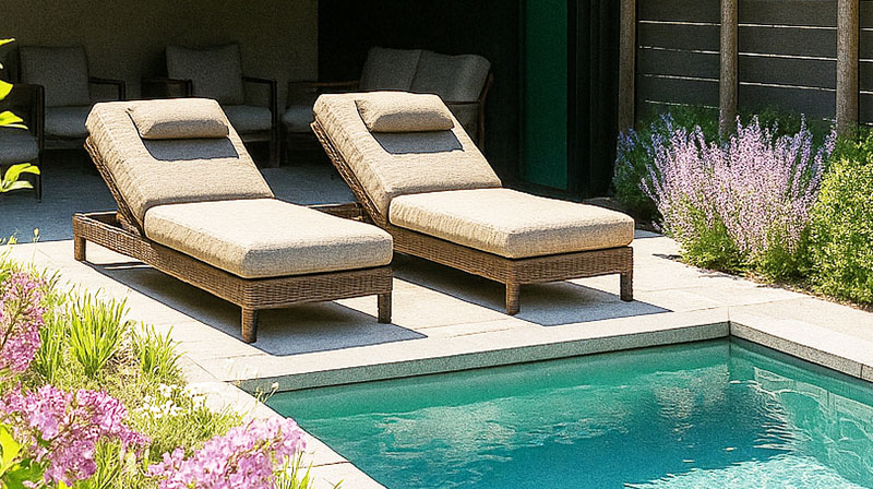 Tuin Van Heden Gezinstuin met zwembad en poolhouse in Arendonk