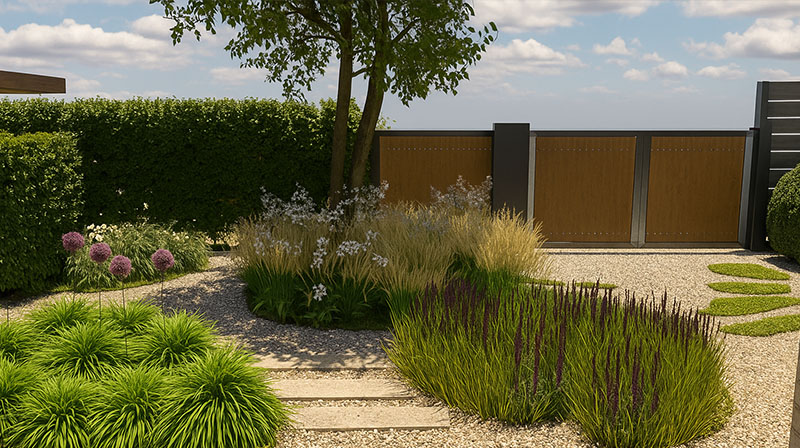 Tuin Van Heden Gezinstuin met zwembad in Rijkevorsel