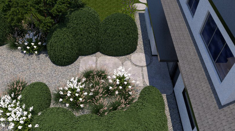 Tuin Van Heden Gezinstuin met zwembad en poolhouse Schilde